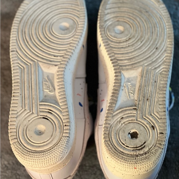 Nike Af1 Sz 13 Paint Splatter/White - Picture 2 of 3
